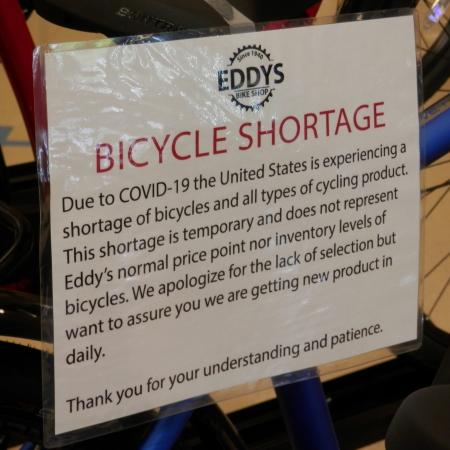 bike shortage